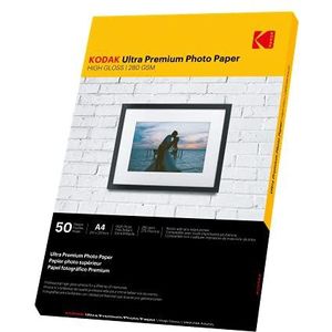 Kodak 5740-086 Ultra Premium fotopapier hoogglans 280 g/m2 A4 formaat 210x297 mm wit
