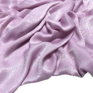 Glanzende stof 3/5/10 m zachte glitter geglazuurde perzik-huid crêpe chiffon stof glanzende fluorescerende zijde satijnen doek naaien jurk kleding sprankelende stof (kleur: 22, maat: 150 cm x 5 m)