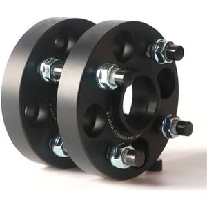 2 Stuks Voor Jazz Voor Fit Voor Grace Voor Brio Auto Wielafstandhouder Adapter Flens 15 20 25 30 35 50 Mm Steek 4x100 CB 56.1 Mm Velgenspacers(2PCS 45MM)