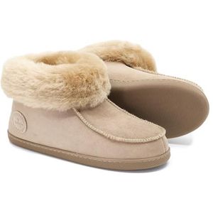 Vanuba damesslippers Peppin lamsleren pantoffels