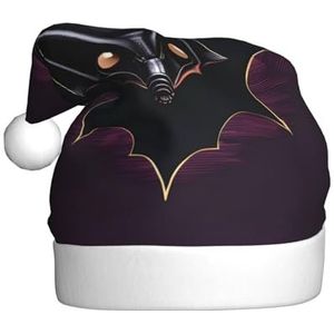 MYGANN Black Ghost Bat Unisex Kerst Hoed Voor Thema Party Kerst Nieuwjaar Decoratie Kostuum Accessoire