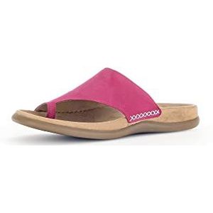 Gabor Lanzarote | 63.700.10 | Pink Nubuck | Womens Mule Sandals EU 39 Pink
