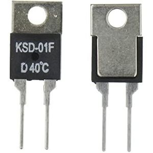 100 stuks 70 80 90 100 DegC NC normaal gesloten NO normaal open 1,5 A thermoschakelaar temperatuursensor thermostaat 01F 31F (135 graden, normaal gesloten)