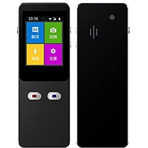Fly YUTING Nieuwe T9+ offline draagbare intelligente stemvertaler Meertalige instantvertaler Zakelijke reisvertaalmachine, wit Decoration