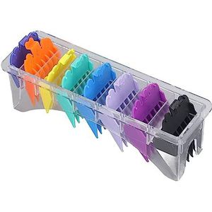 Kammen voor Het Knippen van Haar, Eenvoudig Te Installeren 8-delige Kammen voor Het Knippen van Haar Ronde Kamtanden voor Baardtrimmer voor Kappers