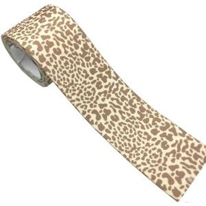 1 meter 1/1,5 inch kleurrijke luipaardprint elastische bandjes DIY kledingstuk tailleband riem naaien accessoires-GE046-38mm