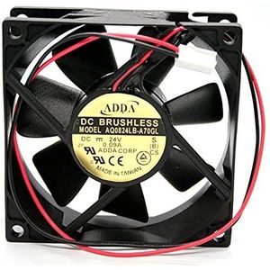 Waterproof Fan AQ0824LB-A70GL 8025 80mm DC Brushless 24V 0.09A inverter cooling fan