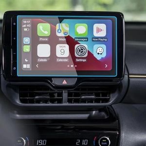 GPS schermbeschermer folie 9 Inch Scherm Gehard Glas Beschermfolie Voor Toyota Voor Yaris Voor Cross 2021 2022 Auto Infotainment Radio Gps-navigatie Accessores