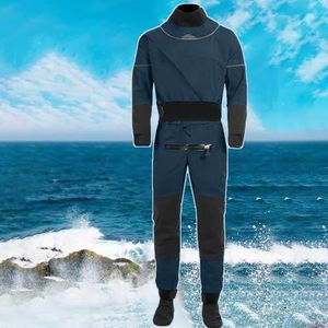 Kajak Droogpak Voor Heren, Waterdichte Stoffen Droogpakken, Lichtgewicht Zeilkajakuitrusting Voor Watersporten Zoals Jols, Zeilen, Kajakken En Paddleboarden,Blue-XL