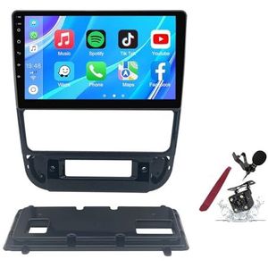 Android 14 Autoradio Sat Navi voor P-eugeot 406 (1999-2004) 9 Inch Touchscreen Multimedia Speler met Draadloze Carplay GPS Navigatie FM RDS Bluetooth 5G-WiFi SWC DSP,M100s