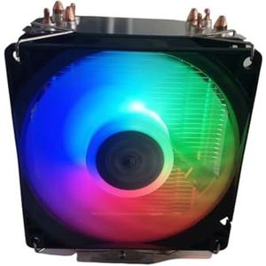 CPU4 koperen buiskoeler 9225 kleurrijke vaste kleur ventilator met hoog luchtvolume