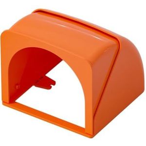 Stopcontactdeksel, Flip Socket Cover, 86 Type Plastic Socket Waterdichte Doos for Tuin Socket Waterdicht Buiten(Orange)
