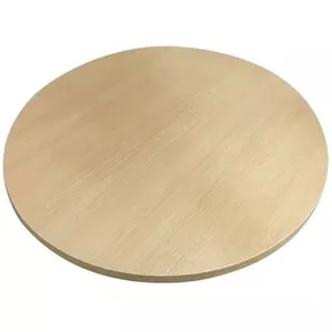 Eettafel MESILLA zwart 120 cm 120 cm acaciahout