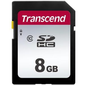 Transcend TS8GSDC300S 8GB | SDHC, C10, geheugenkaart - 20/10 MB/s