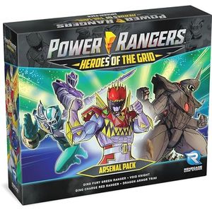 Renegade Game Studios: Power Rangers: Heroes of The Grid: Arsenal Pack - Uitbreiding, Type kaarten, Deck-Building Rollenspel