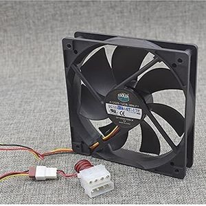For 12V, 0.16A, 3Pin Interface, High Airflow, Low Noise A12025-12CB-3BN-F1 Ultra-Quiet 120mm Chassis Fan - LMNCBVYA