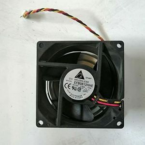 DELTA 8038 server fan EFB0812HHE DC12V 0.62A 3-wire speed measurement chassis fan
