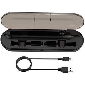 Draagbare elektrische tandenborstel oplader oplaadcase voor Philips voor SONICARE (zwart)