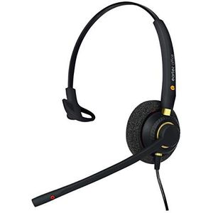 Headset voor Panasonic KX-NT546, KX-NT551, KX-NT553, KX-NT556 & KX-NT560 IP-telefoon + GRATIS 2,5 ml Jack Lead - QD011