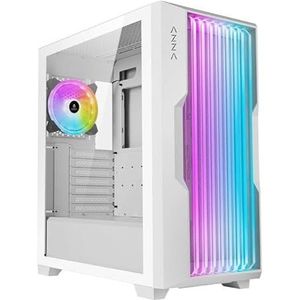 Case Azza Guardian 520 Midi Tower Wit Glass