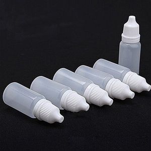 Brussel - Lege Plastic Druppelflessen - 5 x 20 ml - Schroefdop