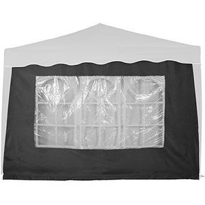 INSTENT® Basis zijwand/zijdeel voor paviljoen 3x3m met raam of ritssluiting, waterafstotend en ademend, kleur naar keuze, voor feesttent, partytent