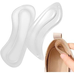 Hielstickers | Zelfklevende siliconen hielbeschermers,Onzichtbare hielkussentjes Hielgrepen Liner voor comfortabel lopen op sneakers, dansschoenen, leren soes, hoge hakken Ximan