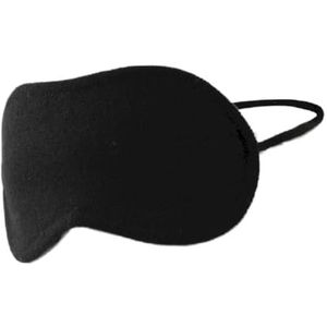 Prettystern 100% kasjmier 2-laags oogslaapmasker nachtmasker zacht huidvriendelijk oogmasker dames heren unisex - zwart