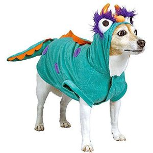 Generique - Klein Halloween monster kostuum voor hond. Klein Halloween-monster voor hond medium