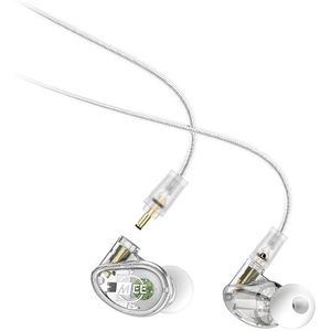 MEE audio - MX2 Pro Hybrid Dual-Driver, aanpasbaar, geluidsisolerende, universele modulaire muzikant's in-ear monitoren met afneembare kabels - Helder