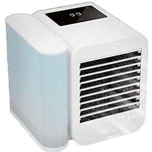 Mini Draagbare Airconditioner Ventilator Koeler 1000 ML Aromatherapie Essentiële Olie Diffuser Snelle Koeling Luchtbevochtiger Huishoudelijke Gebruiksvriendelijk(White)