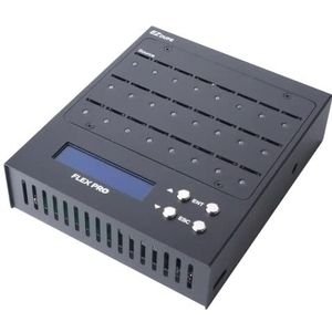 EZ DUPE 1 op 23 MicroSD-kaart Duplicator – Zelfstandig TF Gegevenskopieerapparaat met Wis-, Vergelijk- en Daisy Chain-functie (MicroSD FlexPro)