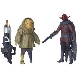 STAR WARS 3.75-Inch The Force ontwaakt Sidon Ithano en First Mate Quiggold figuur (Pack van 2)