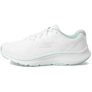 Skechers Go Run Consistent 2.0 Mile Sneakers voor dames, wit munt, 39 EU