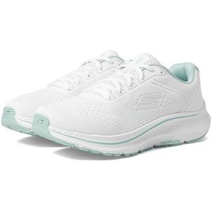 Skechers Go Run Consistent 2.0 Mile Sneakers voor dames, wit munt, 39 EU