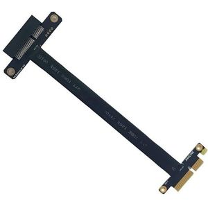 Allowish PCIE X4 Verlengkabel PCIE4.0 Ondersteuning Netwerkkaart Capture Card USB-kaart (30cm)