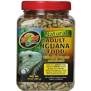 Zoo Med Natural Iguana Food Adult 283 g, voederpellets voor Leguane
