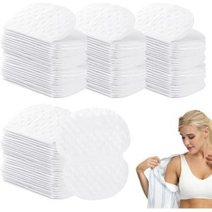100 Stuks Okselpads, Okselzweetpads Anti-Zweetpads Voor Dames En Heren, Zelfklevende Okselholte Zweetpads om Oksels en Kleding Schoon te Houden