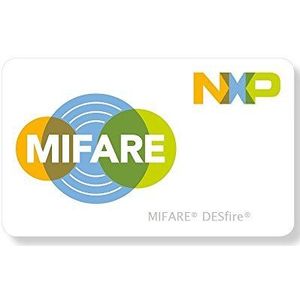 100 x MIFARE DESFire EV2 4K CARDS CR80 plastic kaarten blanco