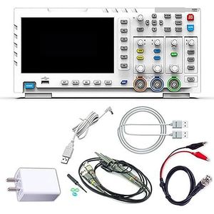USB Digitale Oscilloscoop 1014D 2 In 1 Dual Channel Input Signaal Generator 1GSa/s Bemonsteringsfrequentie 100MHz* 2 analoge bandbreedte,Langdurig(1014D)