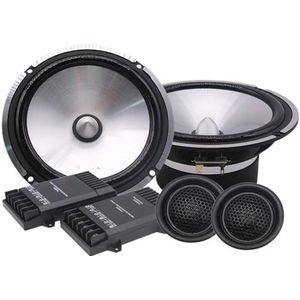 Autoluidsprekerset Auto-audio Tweeweg Full Range-luidspreker Auto-voordeurmodificatie Basluidsprekerset