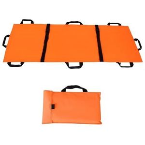 PA-DABAOO Draagbare Transportbrancard Met 8 Rubberen Handgrepen En Draagtas, Oxford -Vouwbrancard, Opvouwbare Brancard Zachte Brancard, 440 Pond Capaciteit,160cm