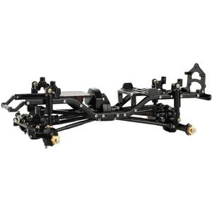 IWBR 1/24 Crawler Axiale SCX24 Fit for Jeep for Ford Bronco RC Auto Chassis Frame for Ford Lima 4WD Klimmen auto AXI00006 Model Upgrade Onderdelen (Size : Black)