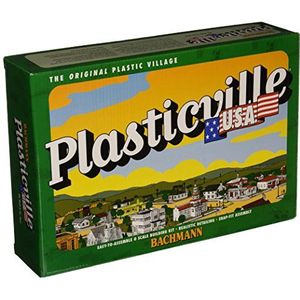 Bachmann Treinen Appartement Gebouw Plasticville U.S.A Kit (45980) Rollend materieel