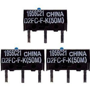 IT-Services Irro 3 x D2FC-F-K (50 m) reparatieset voor micro-schakelaar/reparatieset geschikt voor computermuis van Logitech, Razer, Roccat, SteelSeries enz.