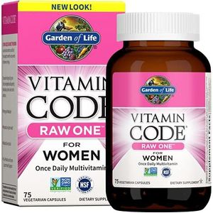 Garden Of Life Vitamin Code Raw One For Women 75 Vegetarian Capsules
