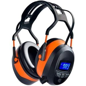 Gehoorbeschermer/oorbeschermer/oorkappen met MP3 speler en Bluetooth digitale FM radio