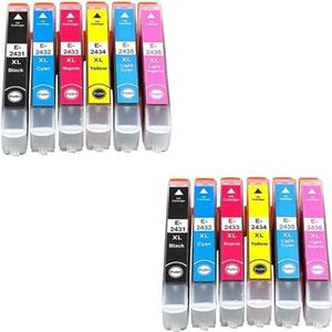 Inktpatroon for Expression XP55 XP750 XP760 XP850 XP860 XP950 XP960 XP970 XP-55 XP-750 XP-760(1SET(12PC))
