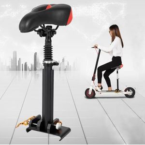 Zitzadel voor e-scooter Pro zadel, elektrische scooter, instelbaar 45-65 cm, zadelkussen, stoel, zadel, elektrische step, zitting voor Xiaomi M365, elektrische scooter