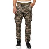 INDICODE JEANS Broek ' William '  groen